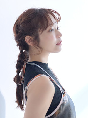 【La fith】マロンブラウン×ヘアアレンジ