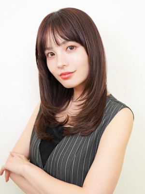 【La fith】顔回りレイヤー×髪質改善トリートメント