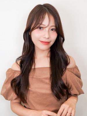 【La fith】韓国風ロング×ゆるふわヘア×モカベージュ