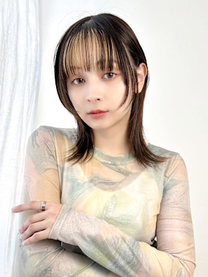 【La fith】外ハネボブ×インナーカラー