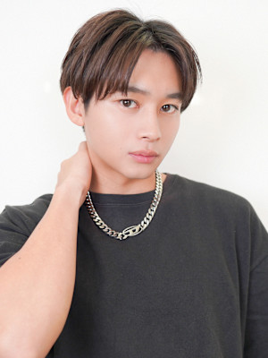 【La fith】刈り上げセンターパート × マッシュ