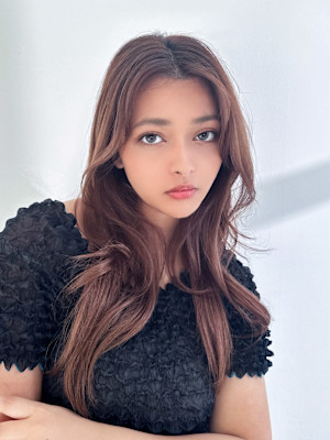 【loe】ゆるふわ×センターバング×ショコラブラウン