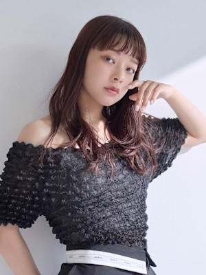 【loe】ゆるふわ×オン眉×アプリコットブラウン