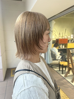 ミニウルフ×ベージュ