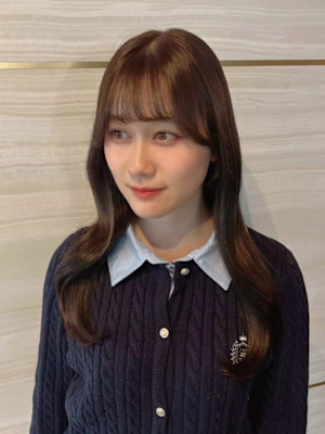 《矢崎萌々》オリーブブラウン/ダブルカラー/大宮