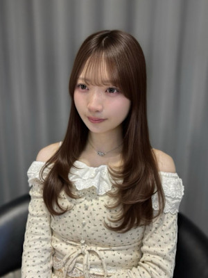 【Kurumi】チョコカラー×レイヤーカット☆