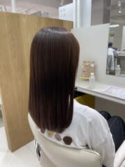 【スタイル】ツヤ髪×オレンジブラウン