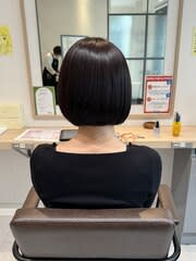 【スタイル】ボブ×ツヤ髪スタイル