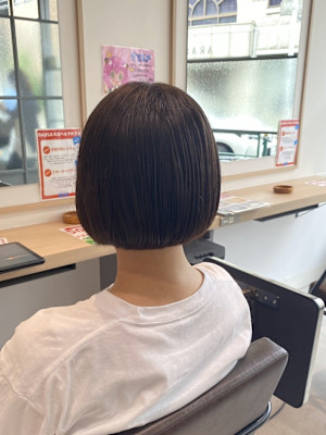 【スタイル】大人ボブ×ツヤ髪