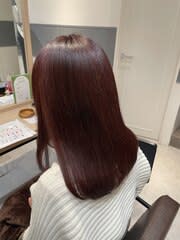 【スタイル】カシスカラー×ツヤ髪スタイル