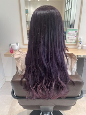 【スタイル】グラデーションカラー×ピンク×バイオレット