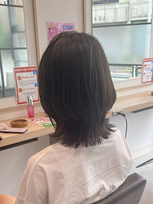 【スタイル】オリーブブラウン×レイヤースタイル