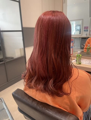 オレンジレッド