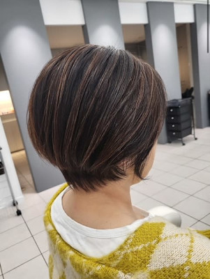 【ハイライト】大人ボブ