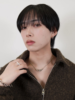 メンズカット×シースルーマッシュ×爽やかヘア