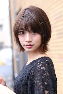 大人かわいいボブ