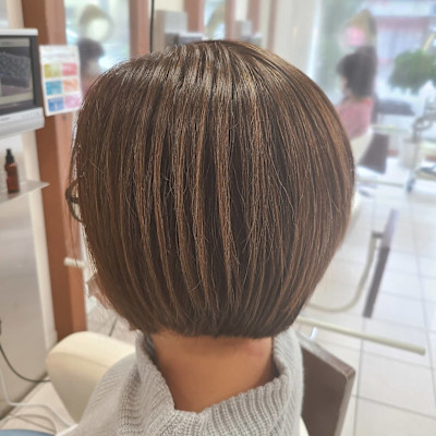 ボブ　×　ハイライト