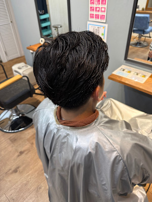 ・メンズカット／ナチュラルレイヤーショート