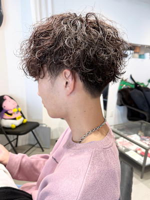 【大須】波巻きパーマ