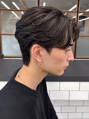 10代20代◎ダウンパーマ×ショートマッシュ/シースルーマッ