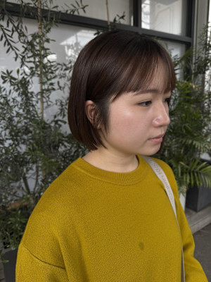 ミニボブスタイル