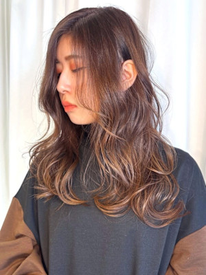 【MICHI 富田店　古作蓮】顔周りカット レイヤーカット