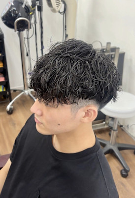 波巻きパーマ/スパイラルパーマ/マッシュパーマ/ブイマッシュ