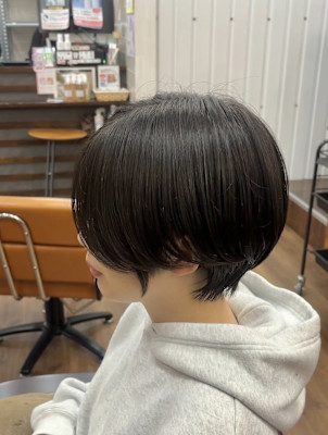 ハンサムショート/ショートボブ/マッシュショート
