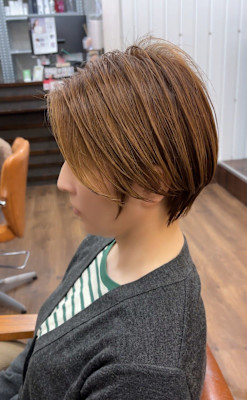 ハンサムショート/ショートボブ/マッシュショート