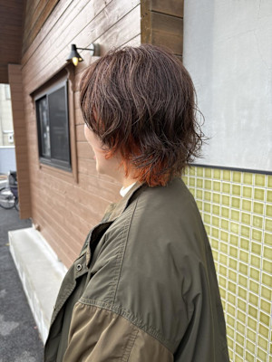 インナーカラー【オレンジ】