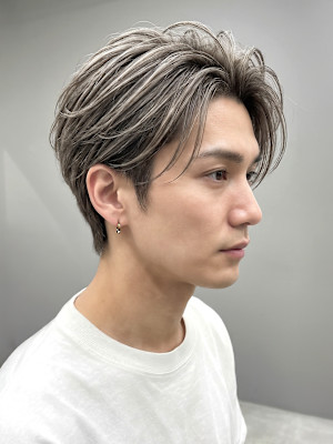 メンズカット×カラー