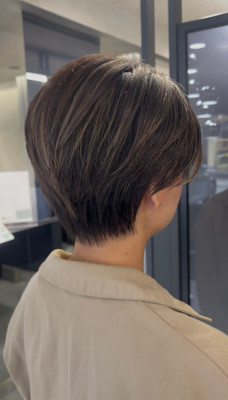 白髪ぼかしナチュラル・ハイライトカラー⭐︎