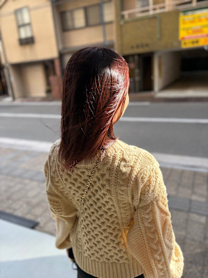 髪質改善ストレート