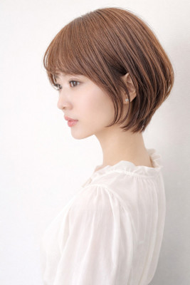 韓国風ショートボブ×髪質改善レイヤーボブ