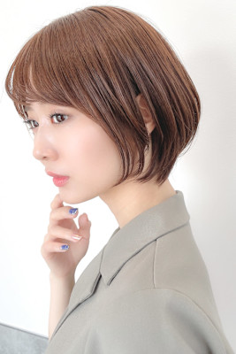 韓国風ショートボブ×髪質改善レイヤーボブ