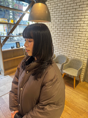 ワンカールで決まるレイヤースタイル【三軒茶屋】