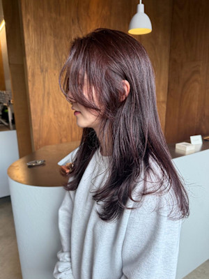 儚げlayerとlavender pink