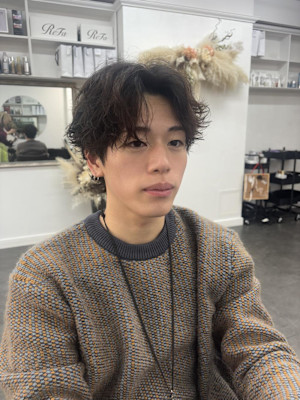 メンズマッシュ/ツイスパ/ツイストパーマ/クリームパーマ