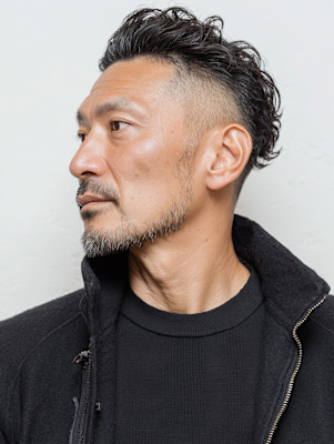 楽すぎるベリーショート＋パーマ