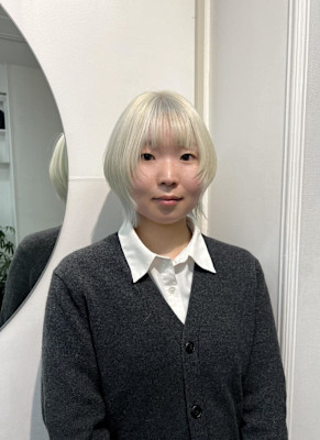 ホワイトカラー/ホワイトブロンド/ハイトーンカラー