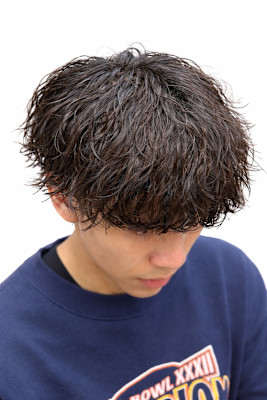 メンズ人気No. 1ゆるふわシャドウパーマ◎