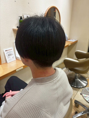 刈り上げマッシュ