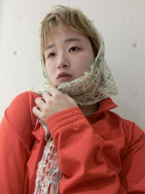 ラフショート×ニュアンスベージュ