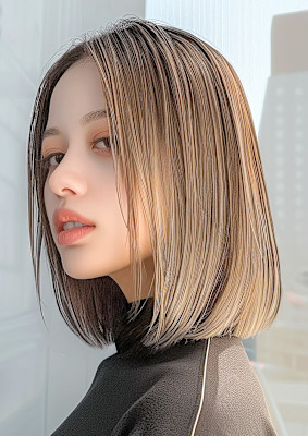 20代30代40代　美髪ツヤ髪ストレート