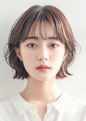 20代30代40代　ひし形くびれ小顔ミディ