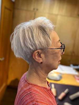 S’グラデ(ツーブロック×刈り上げ)