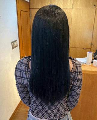 L'ワンレングス(ツーブロック×刈り上げ)