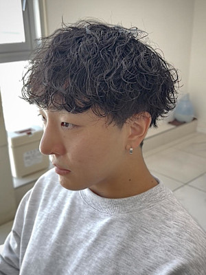 波巻きパーマ/阿部広大【大船】