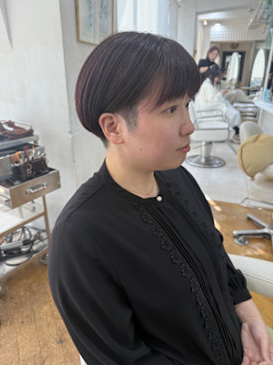 【刈り上げボブ】