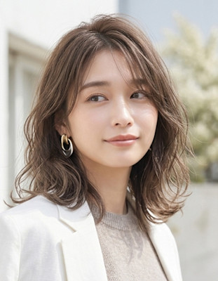 20代30代40代　抜け感・海外風レイヤーロブ＃11　宝塚